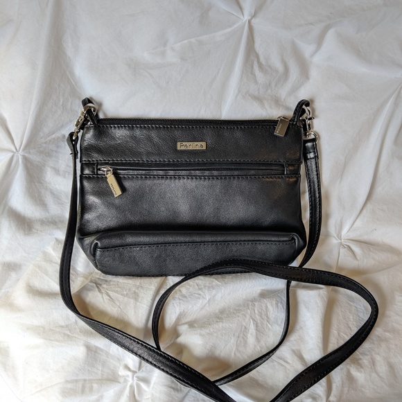 Perlina Bags Perlina Black Leather Small Shoulder Bag Poshmark